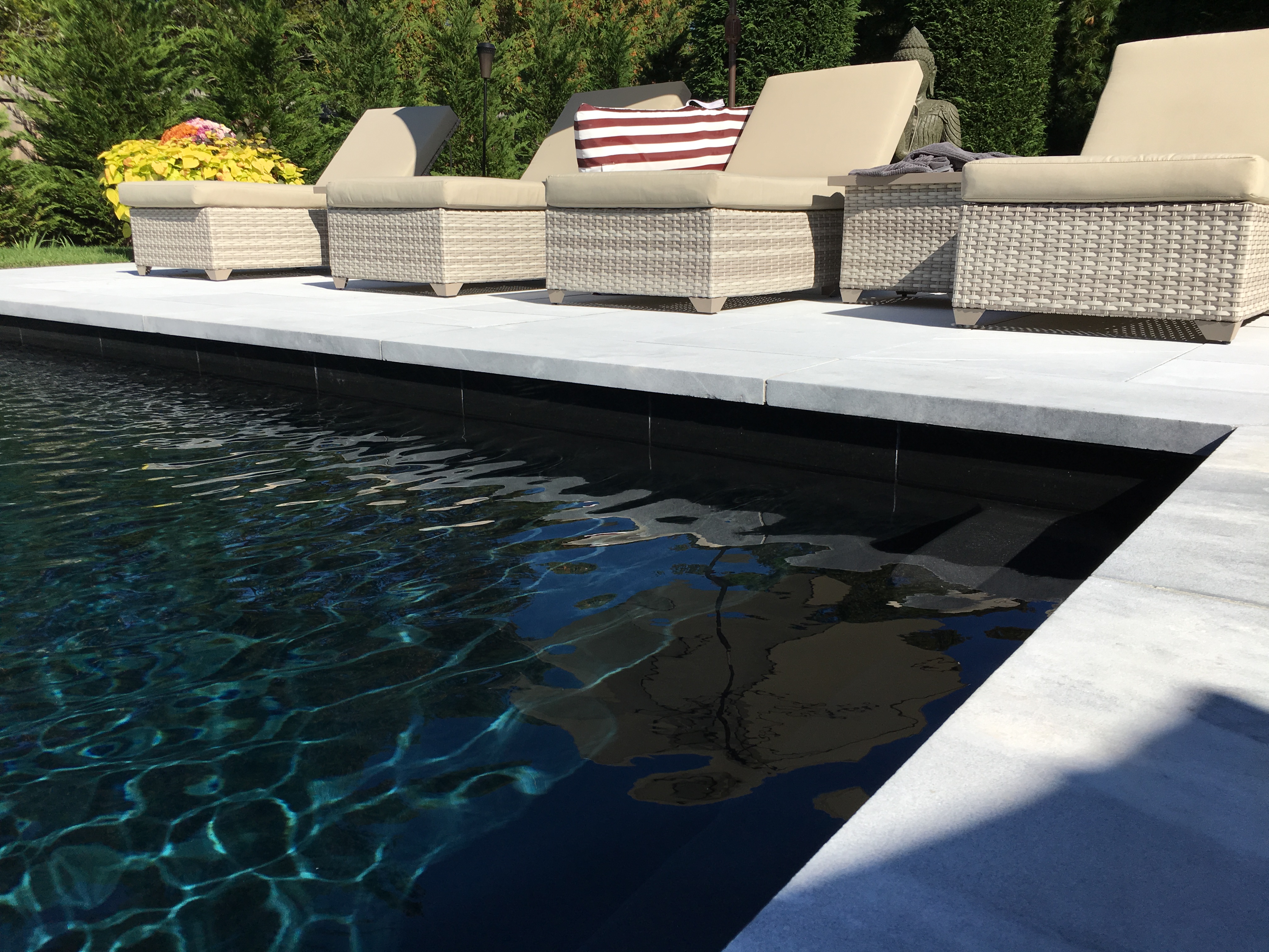 ABSOLUTE BLACK POOL TILES application photo 0