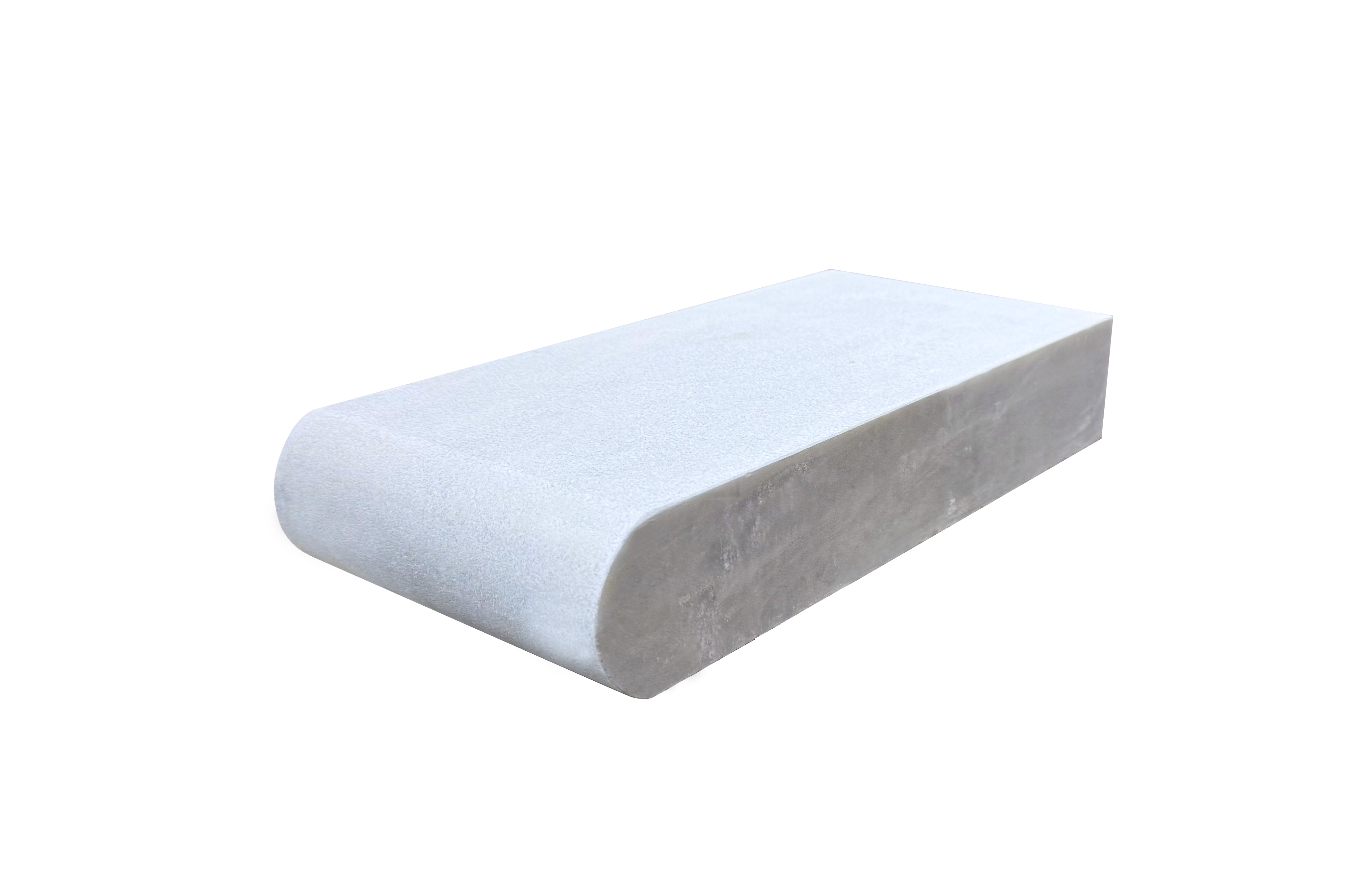 Afyon Cloud® Sandblasted 6"x12" Bullnose