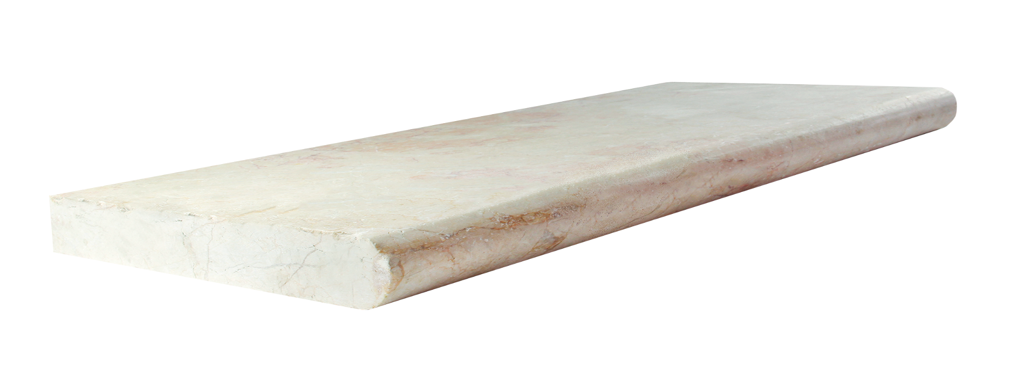 Crema Eda® Rosa Antiqued Bullnose