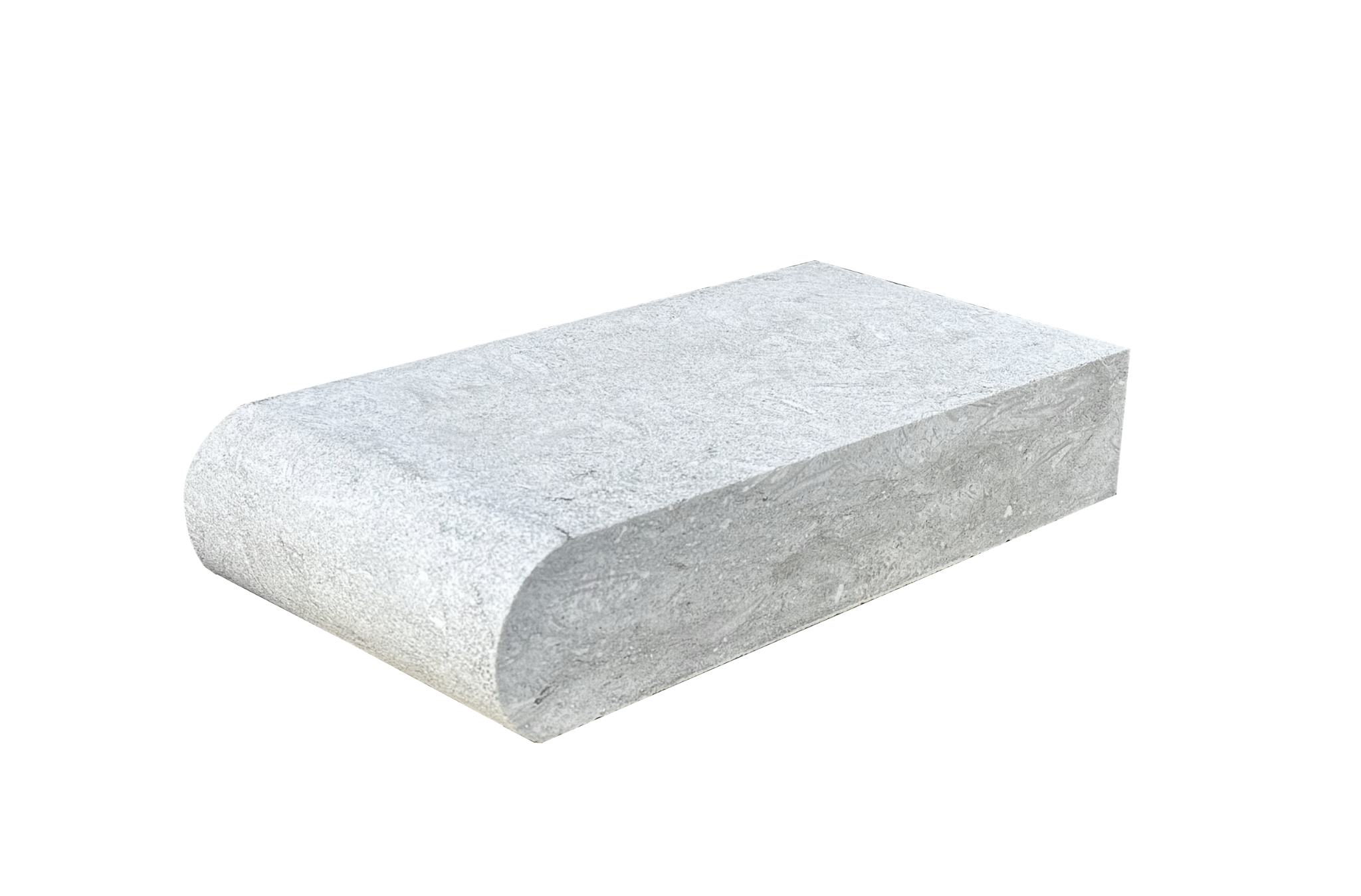 Crema Oliva® Sandblasted 6"x12" Bullnose