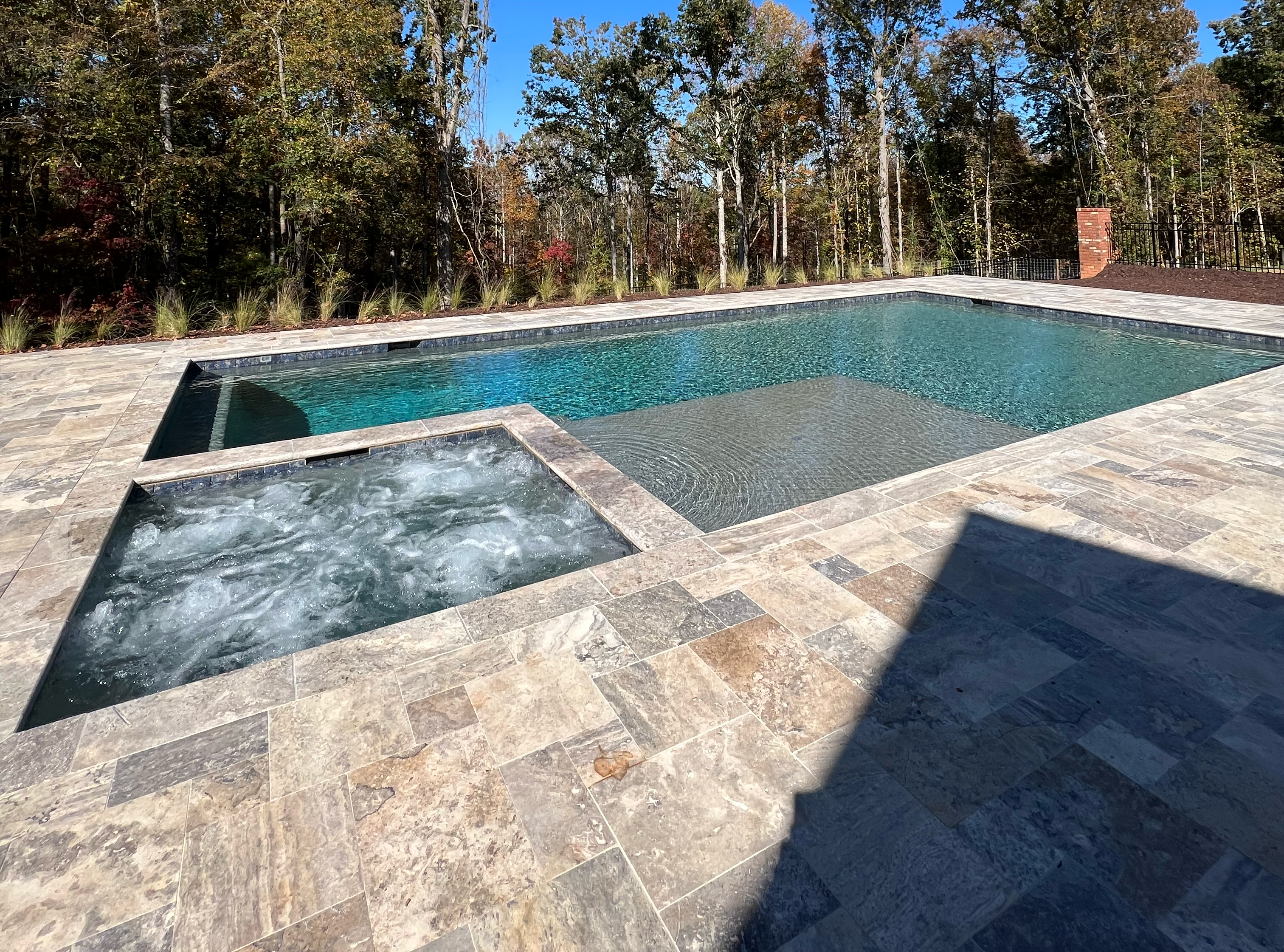 TAKOMA SILVER® COPING & TREADS application photo 1