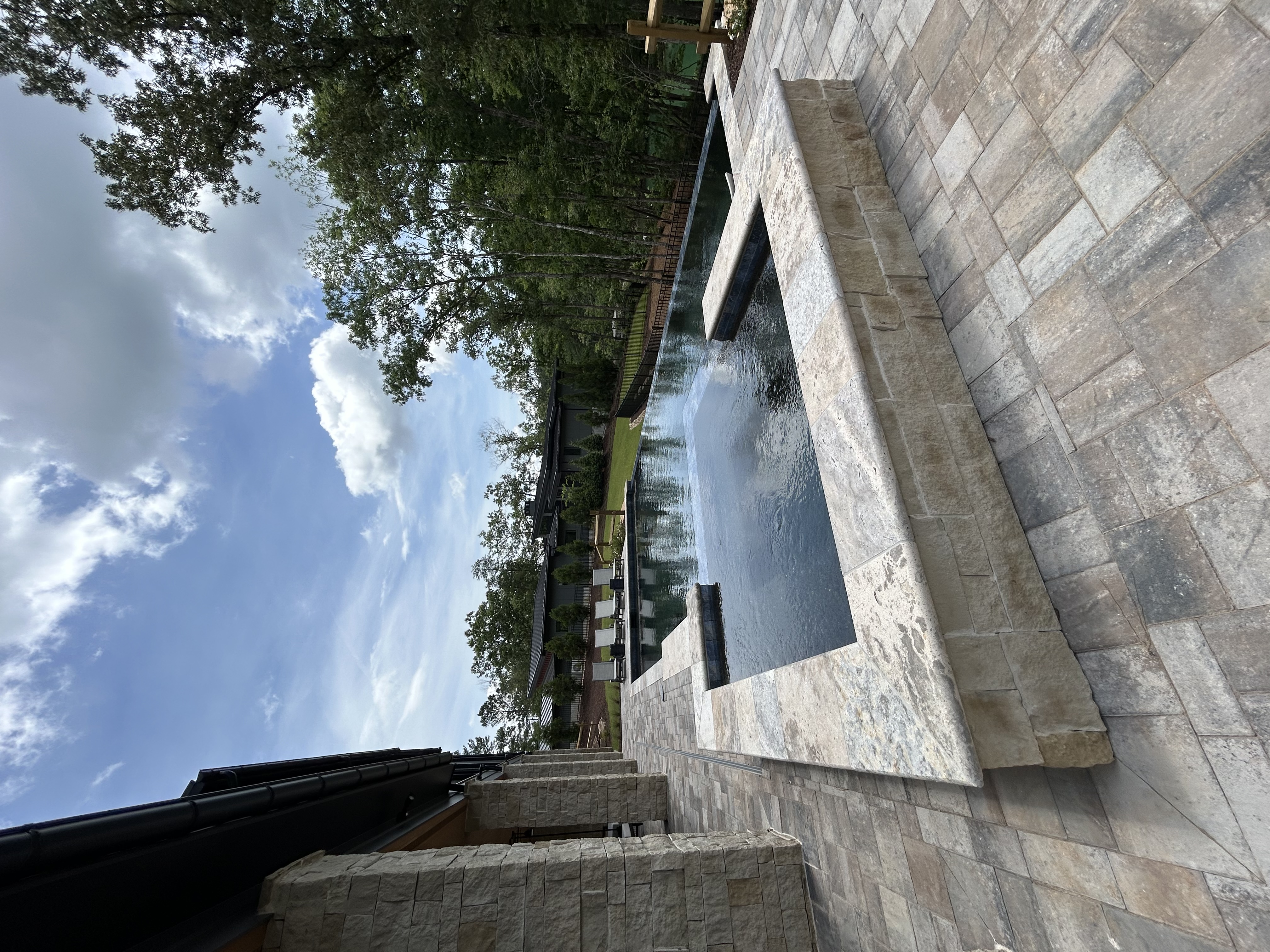 TAKOMA SILVER® COPING & TREADS application photo 3