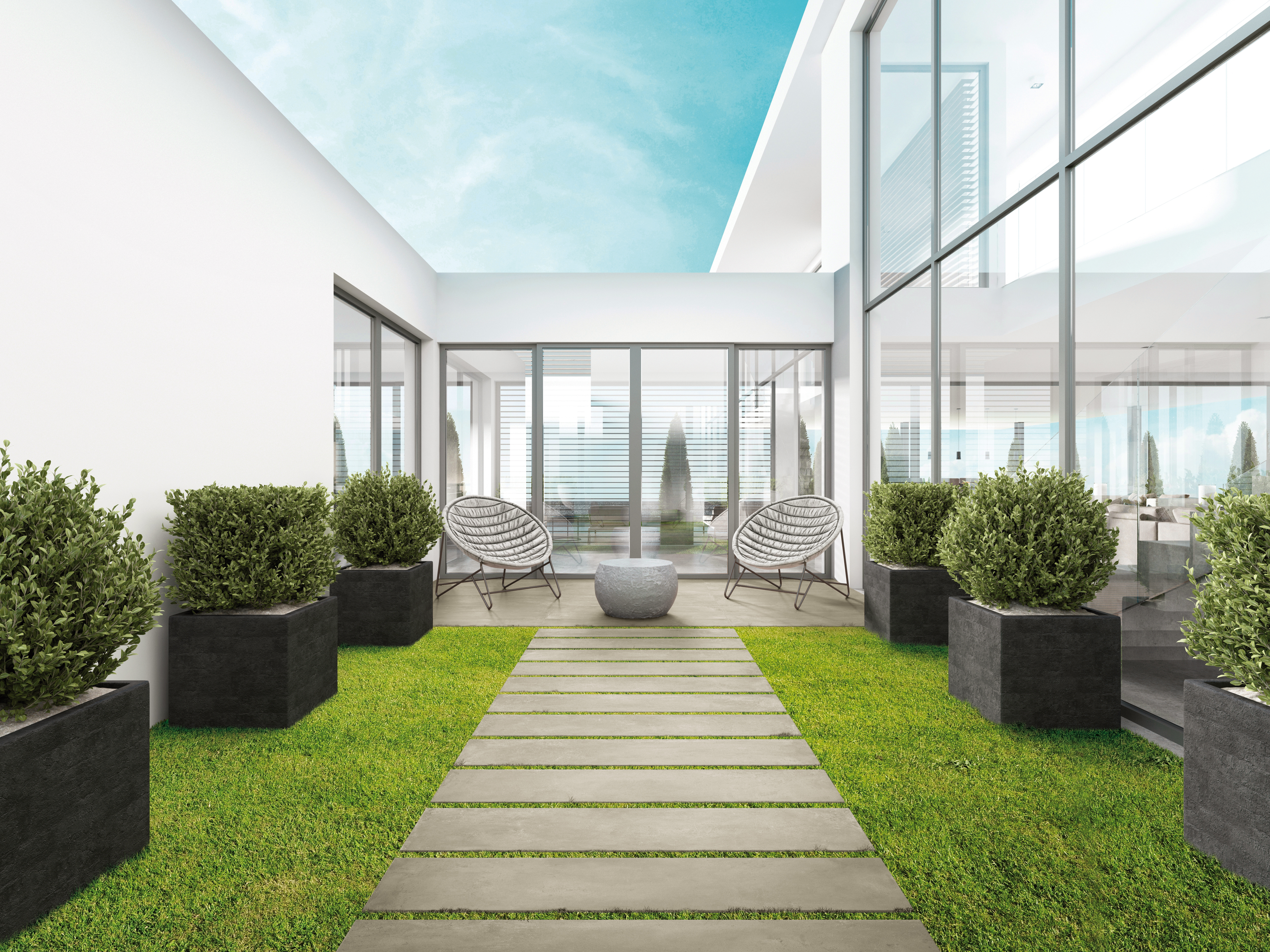 +ONE OUTDOOR PORCELAIN application photo 0