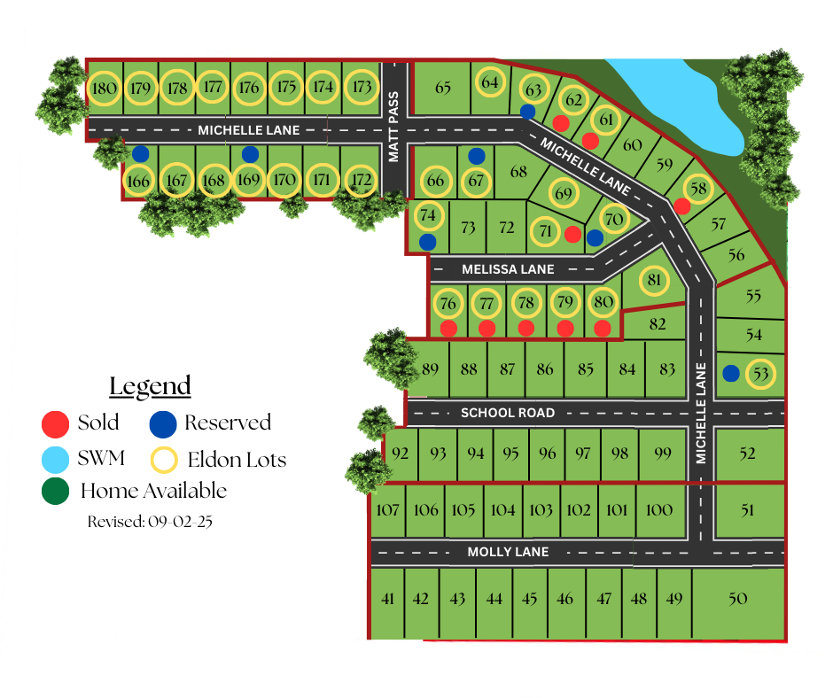 Quarry Ridge Plat Map