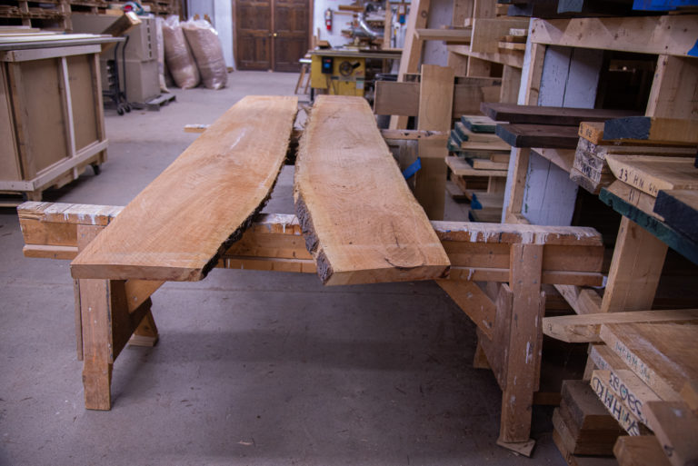 Live Edge Lumber & Slabs Out With the Old & In With the New