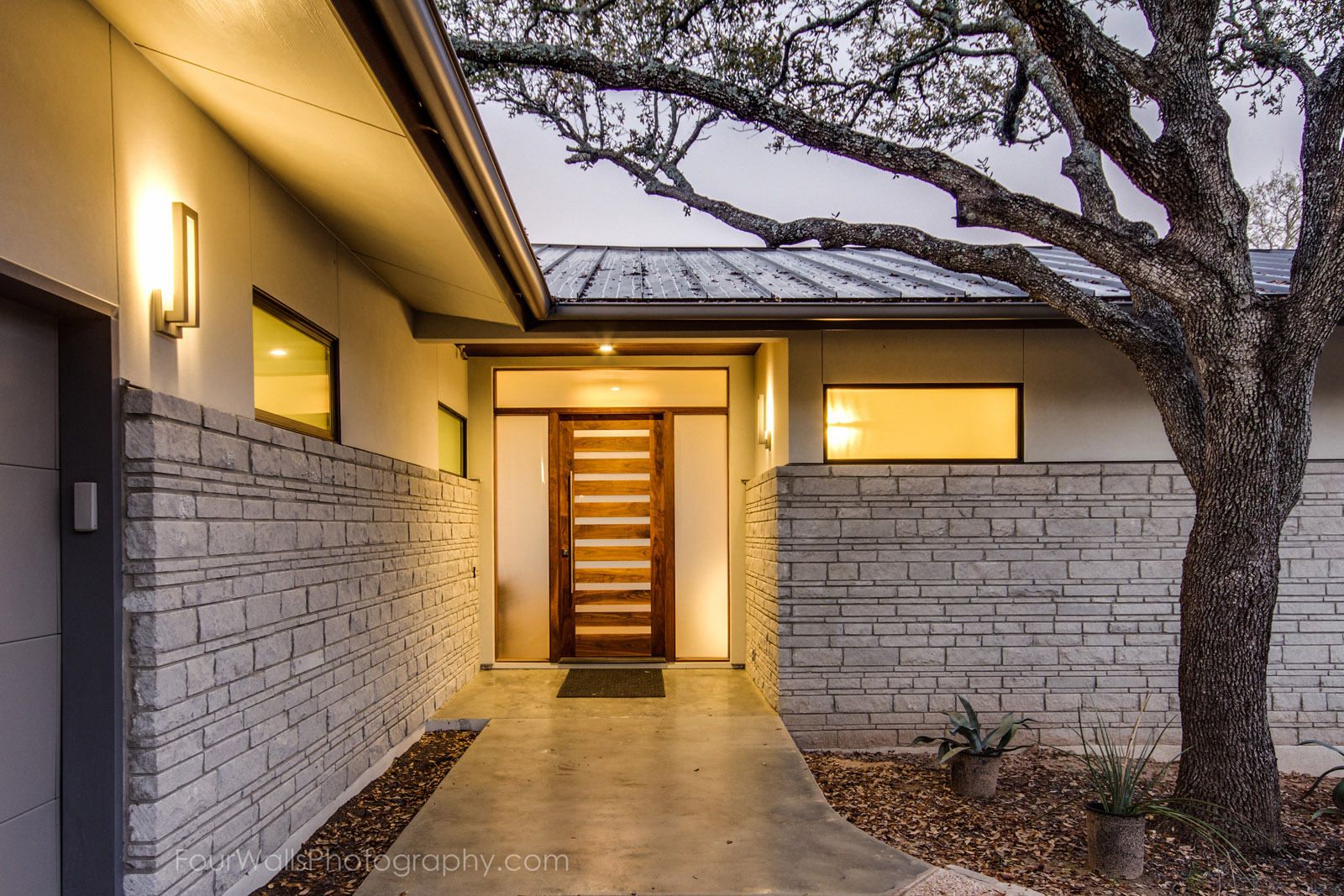 Front entry interior
