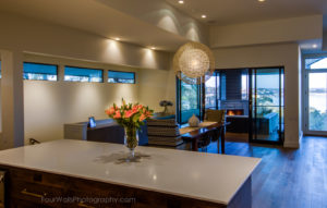 Island to screened in porch