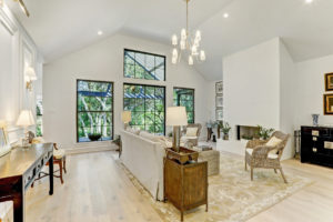 Great room to fireplace