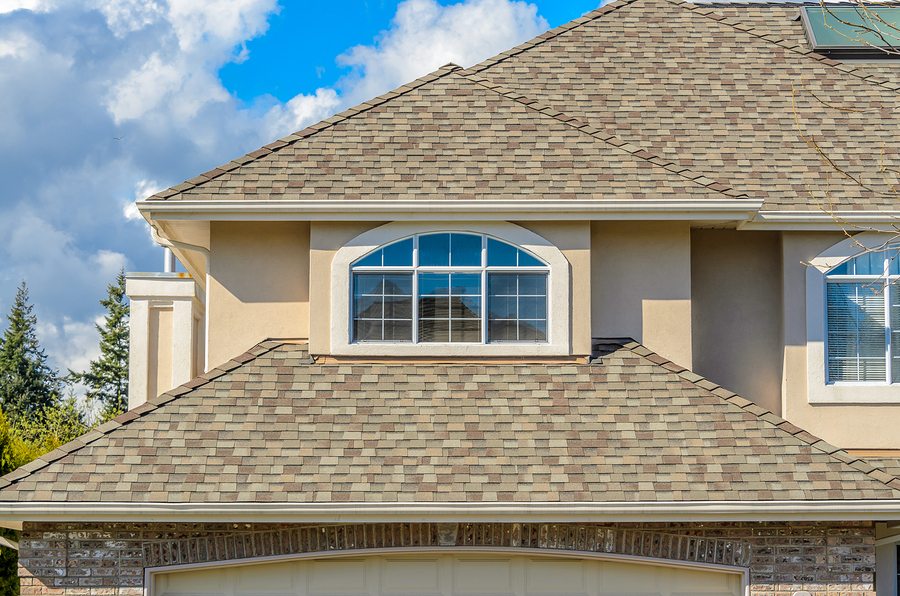 The roof of the house with nice window. The roof of the house with nice window.